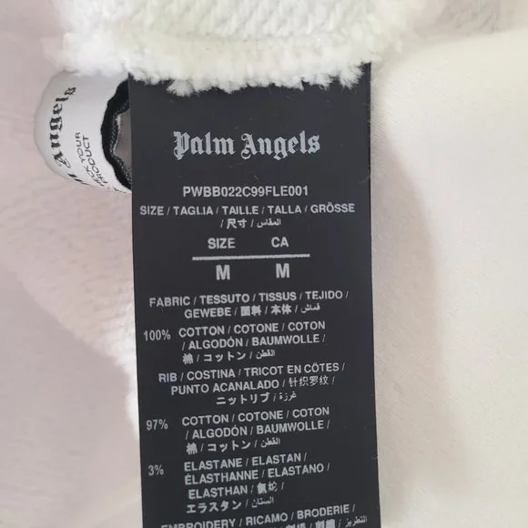 Palm Angels Bear Women's Hoodie Size M